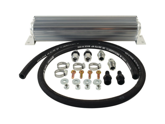 ~(5 lbs. 15X8X8)~ Heat Sink Fluid Cooler Kit with 8AN Fittings PSC Performance Steering Components