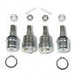 ~(9 lbs. 8X8X8)~ ProSteer Ball Joint Kit 2 Uppers and 2 Lowers KNURLED 2003-2013 Dodge 2500 4x4 2003-2012 Dodge 3500 4x4