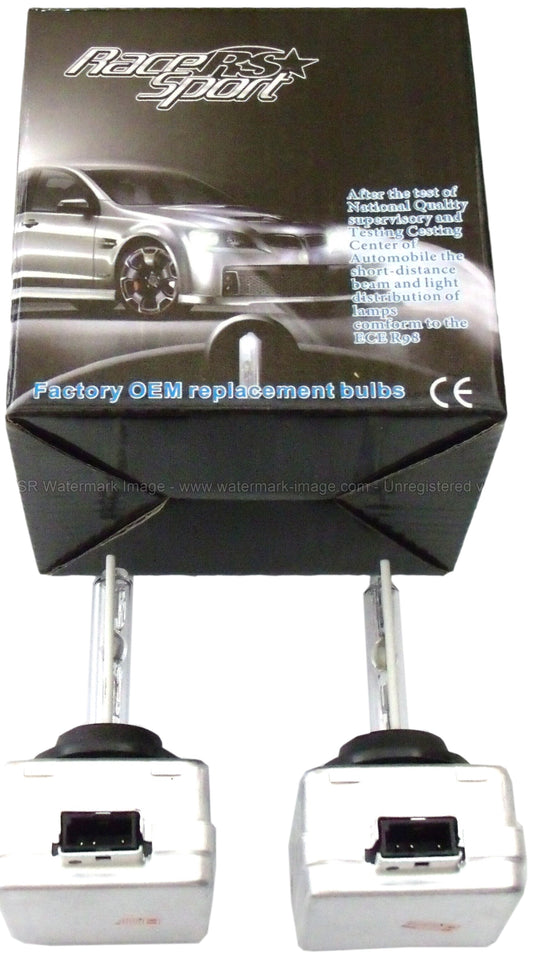 ***Discontinued***~(0.8 lbs. 4X2X2)~ D3 6K OEM Factory HID Replacement Bulbs