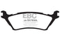 ~(5 lbs. 6X4X4)~ EBC GREENSTUFF 6000 TRUCK PADS Upgrade your stopping power with a simple pad change using EBC High Friction 6000 series Greenstuff brake pads. The new EBC 6000 series boasts GG rated friction for better stopping with fully shimmed edge ch