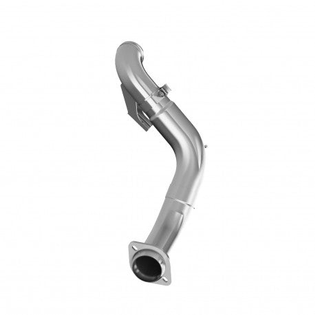 ~(13.8 lbs. 36X11X6)~ 2015-2016 Ford 6.7L Powerstroke - Non Cab and Chassis Only T409 Stainless Steel 4in Turbo Down Pipe