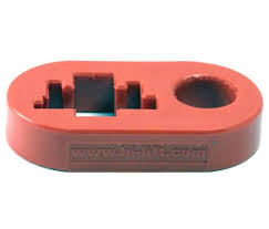 ~(0.7 lbs. 8X4X1)~ Handle-Keeper (Red)