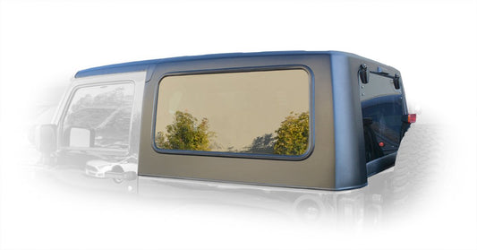 ~(300 lbs. 90X72X48)~ Jeep JK Hard Top Square Back 07-18 Wrangler JK 2 Door 2 Piece DV8 Offroad