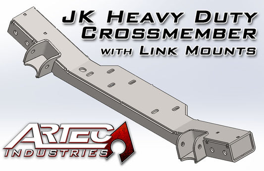 Artec 2007-2018 Jeep JK JKU JK HD Crossmember with Link Mounts 2012-2017 Model Year JK2004