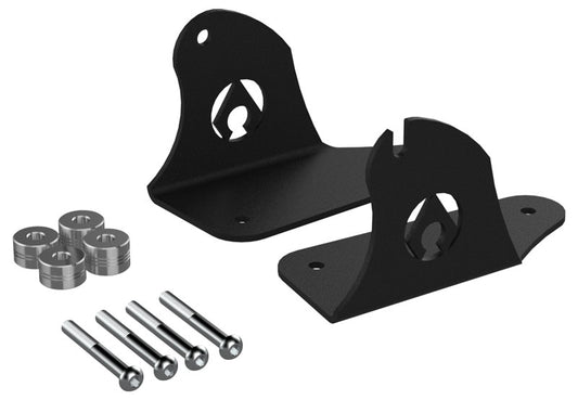 Artec 2018-2023 Jeep JL Sahara Sport Rubicon JT JLU Eco Diesel     JL 50 inch LED Light Bar Mount - Hood JL5602