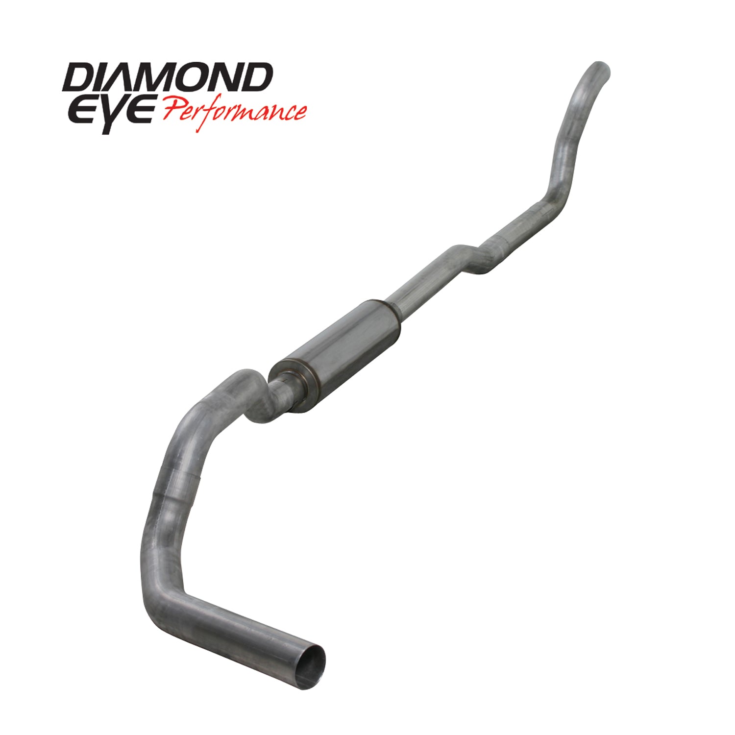 ~(82 lbs. 54X21X12)~ Exhaust System Kit 1989-1993 DODGE 5.9L CUMMINS 2500/3500 (ALL CAB AND BED LENGTHS)-4in. ALUMINIZED