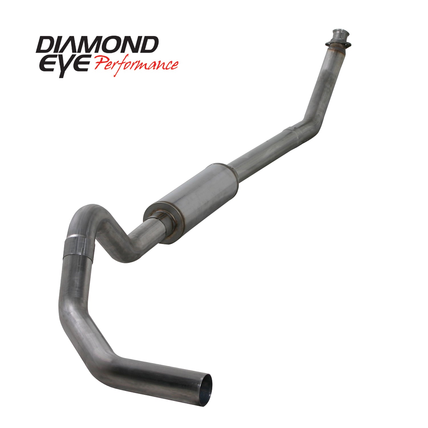 ~(82 lbs. 52X21X12)~ Exhaust System Kit 1994-2002 DODGE 5.9L CUMMINS 2500/3500 (ALL CAB AND BED LENGTHS)-4in. 409 STAINL