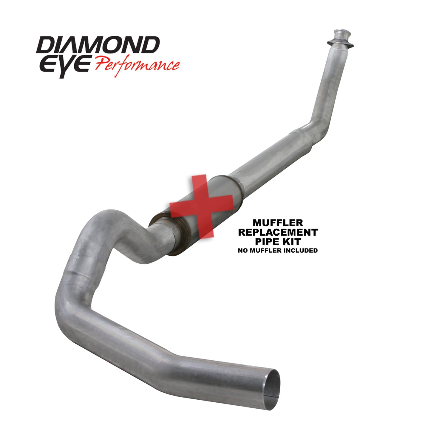 ~(90 lbs. 52X21X13)~ Exhaust System Kit 1994-2002 DODGE 5.9L CUMMINS 2500/3500 (ALL CAB AND BED LENGTHS)-5in. ALUMINIZED