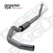 ***Discontinued***~(92 lbs. 52X21X13)~ KIT  5  TURBO-BACK  MUFFLER REPLACEMENT PIPE  SINGLE; 409 STAINLESS STEEL: 1994-2002 DODGE 5.9L CUMMINS 2500/3500