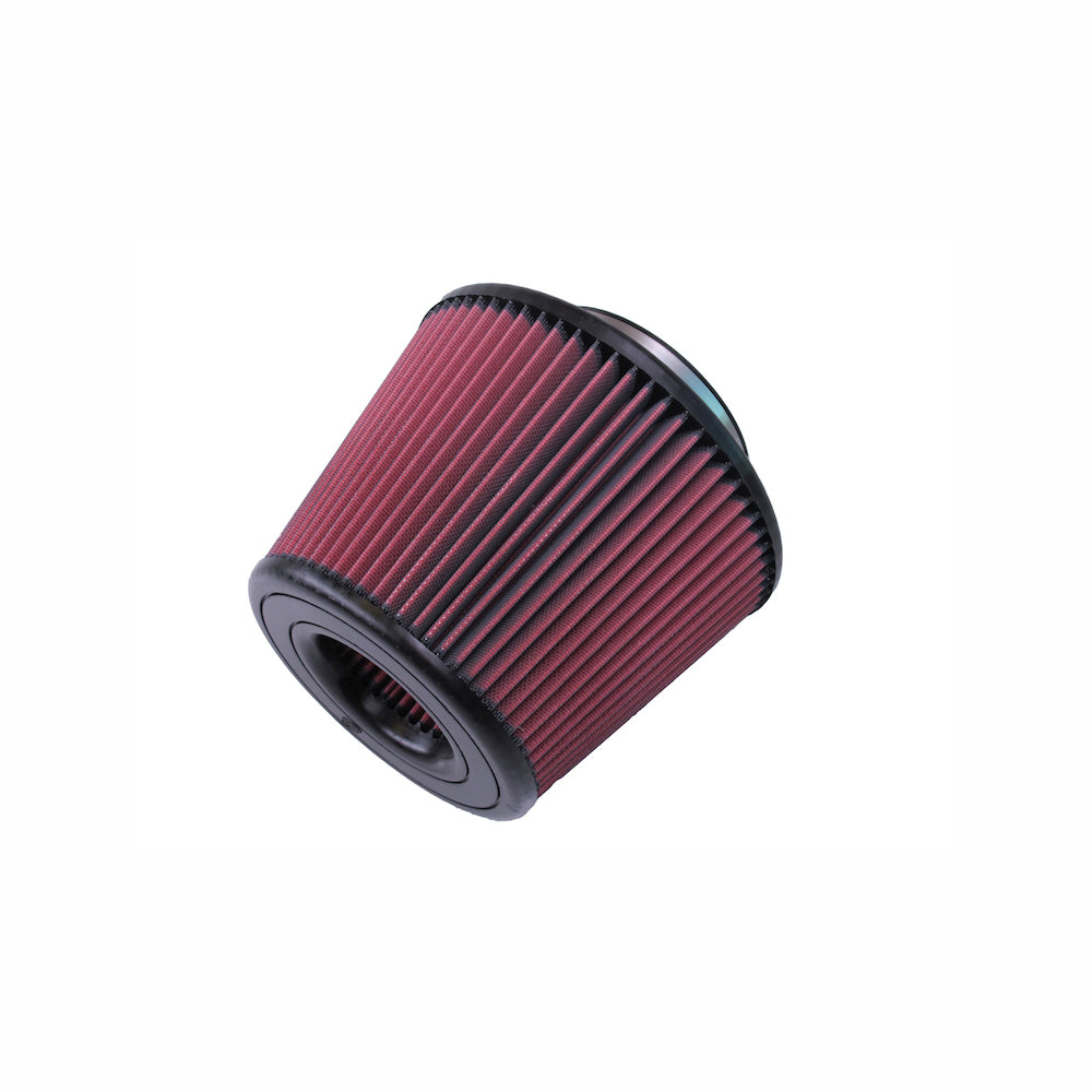 ~(3 lbs. 12X8X8)~ Air Filter For Intake Kits 75-5092 75-5057 75-5100 75-5095 Cotton Cleanable Red S B