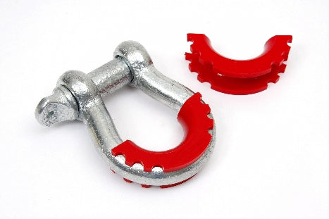 DayStar D-Ring Shackle Isolator Red Pair KU70056RE