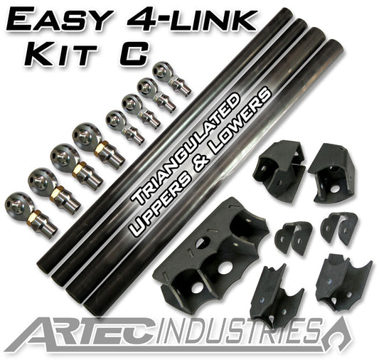 Artec All Products    Easy 4 Link - Kit C - NO TUBE - 7 8 in   1.25 in rod ends LK0023