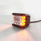 ***Discontinued***~(5 lbs. 12X4X4)~ Dual Color Ditch Light Pod strobe Amber 48w