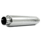 ~(18 lbs. 42X8X8)~  Universal T409 Stainless Steel without Tip Muffler 4in Inlet/Outlet 24in body 6in diameter 30in overall