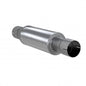 ~(18 lbs. 42X8X8)~  Replaces all 30in  overall length mufflers Aluminized Steel Muffler 4in  Inlet /Outlet 24in  Body 30in  Overall