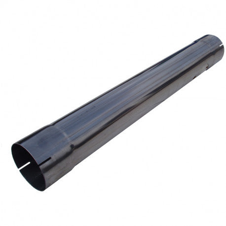 ~(8 lbs. 45X5X5)~  Replaces all 30in  overall length mufflers T409 Stainless Steel Muffler Bypass Pipe 4in  Inlet /Outlet 30in  Overall