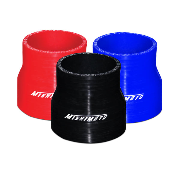 2.5  to 3  Silicone Transition Coupler  Black