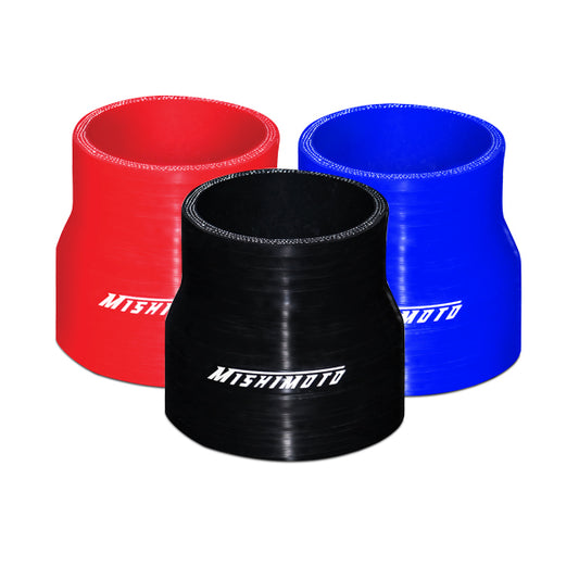 2.5  to 3  Silicone Transition Coupler  Black