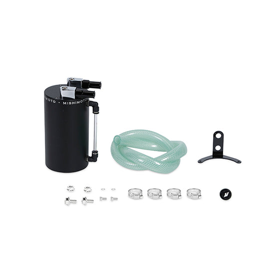 Aluminum Oil Catch Can - Large  Wrinkle Black