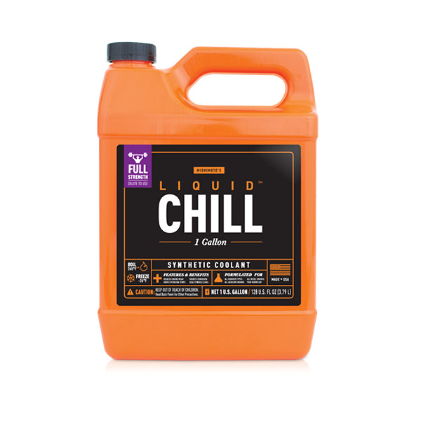Liquid Chill Synthetic Engine Coolant  Full Strength  1 Gallon