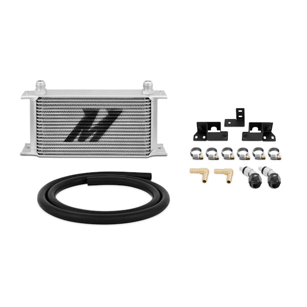 Jeep Wrangler JK 3.8L Transmission Cooler Kit  2007-2011  Silver