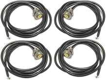 Artec All Products    (4-PACK) - LED Bolt light - 3 watt  Cool White  Stainless Steel  11mm  Silver OZ1104