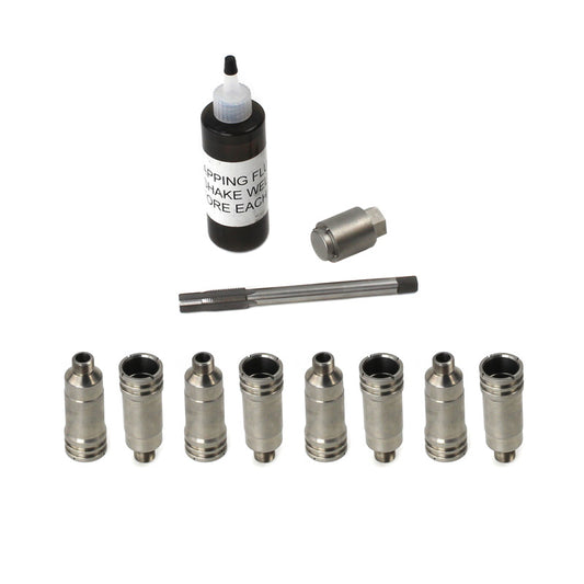 ~(3 lbs. 12X9X7)~ 2001-2004.5 LB7 Duramax Injector Screw In Cup Kit w/Install Tool And Hardware