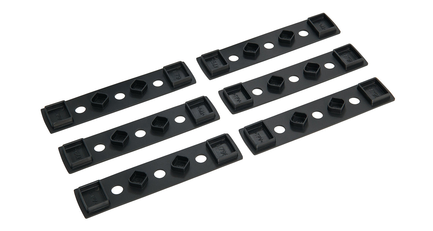 ~(1 lbs. 8X6X1)~ Quick Mount Fit Kit (RLT600 Rubber Base x 6)