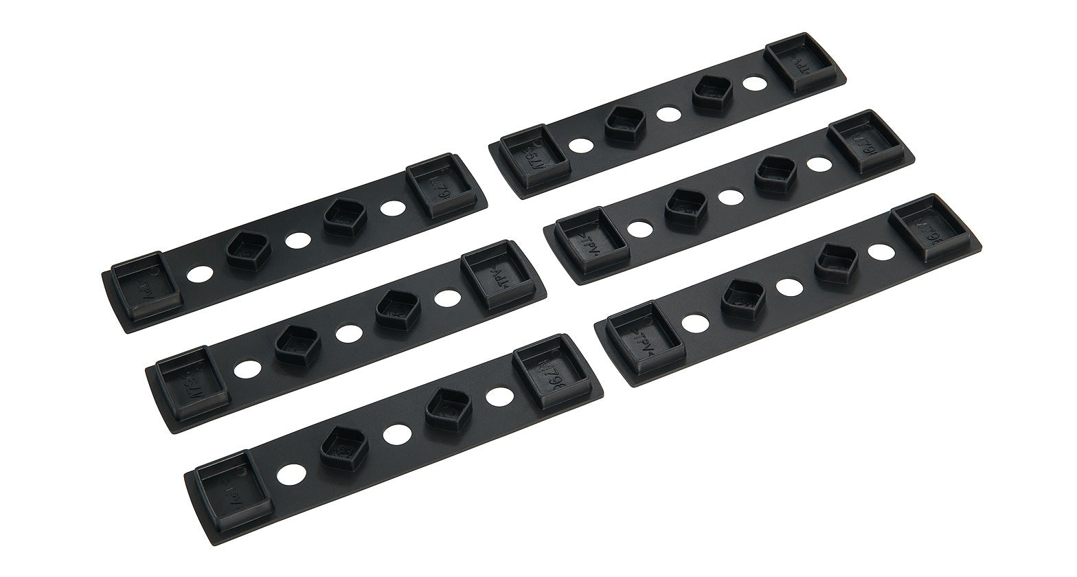 ~(1 lbs. 8X6X1)~ Quick Mount Fit Kit (RLT600 Rubber Base x 6)