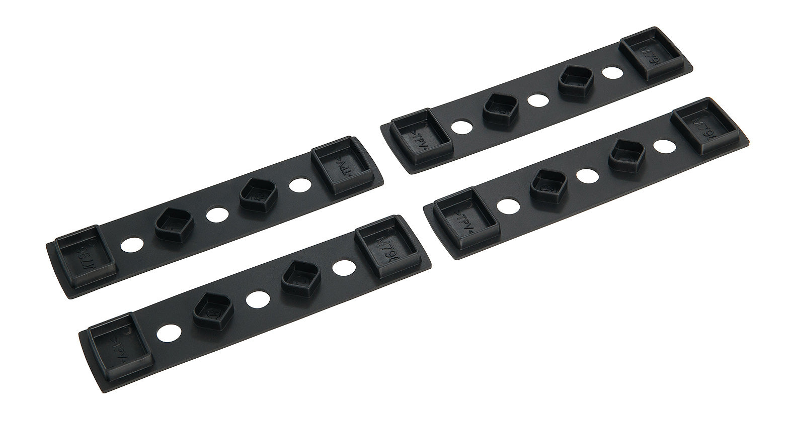 ~(1 lbs. 8X6X1)~ Quick Mount Fit Kit (RLT600 Rubber Base x 4)