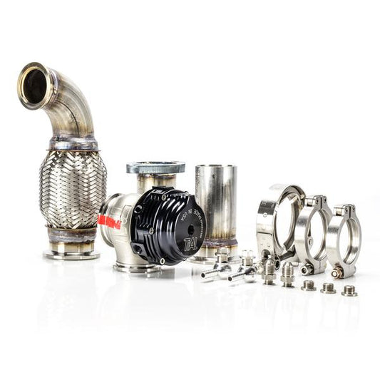 ~(14 lbs. 14X14X14)~ 2008-10 6.4 Power Stroke Waste Gate Kit. (Tial MV-S/R Wastegate SS Elbow and  Flex Weld Spigot Regulator Fitting Clamps and  Signal Hose)