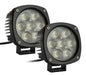 ***Discontinued***~(4.7 lbs. 10X8X8)~ Professional Grade HD Series  4.3in Round Cree LED Spot Light (Pair) - Lifetime Warranty