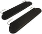 ~(2 lbs. 25X10X2)~ RT Off-Road Jeep Sun Visor Set - Black