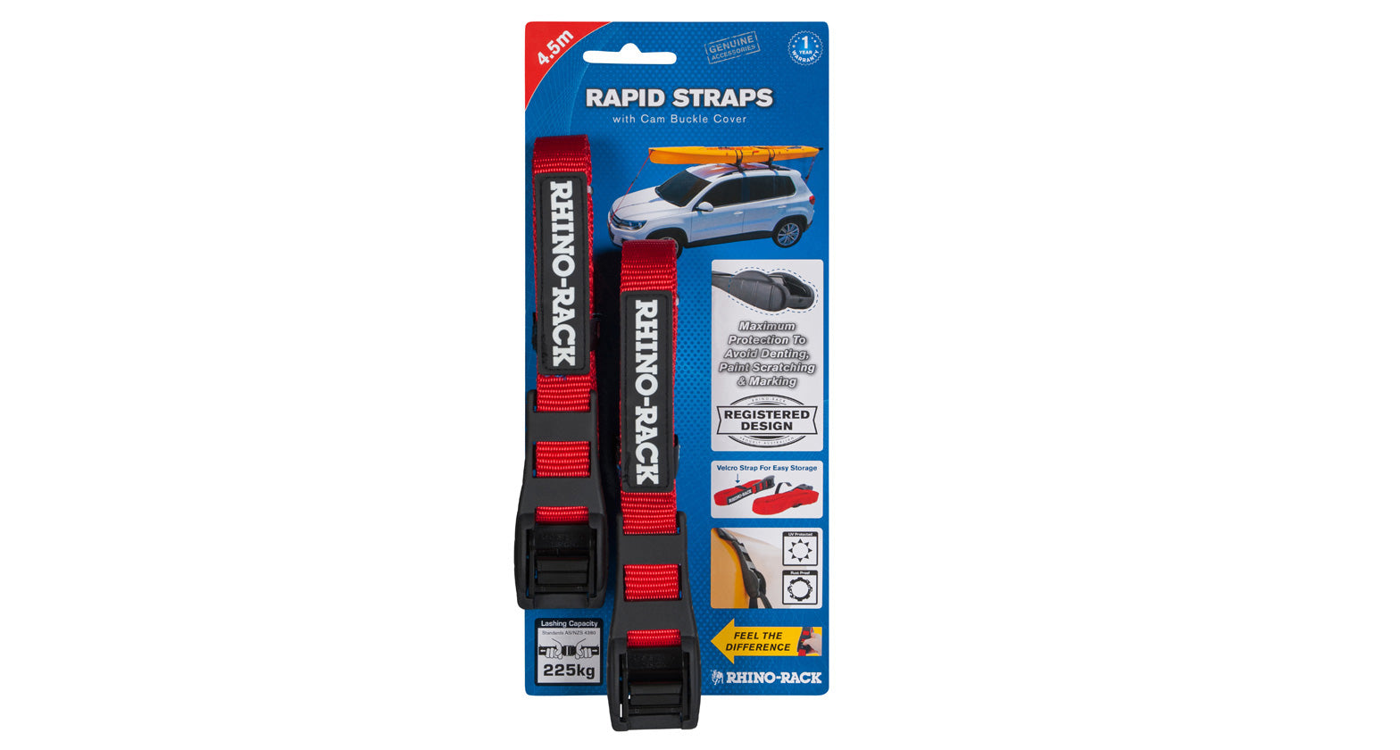 Rapid Straps w/ Buckle Protector (15ft)