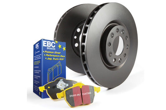 ~(40 lbs. 15X15X15)~ S13 Rear Kits Yellowstuff and RK Rotors Save 15% over cost of buying separate parts with this quality pad and rotor kit which includes pads rotors pads rotors and caliper lube. EBC flagship GG rated Yellowstuff high friction pads for