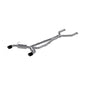 ~(78 lbs. 47X16X15)~ 2016-2020 Infiniti Q50 3.0L RWD/AWD T304 Stainless Steel 3in Cat Back Dual Rear with Carbon Fiber Tips