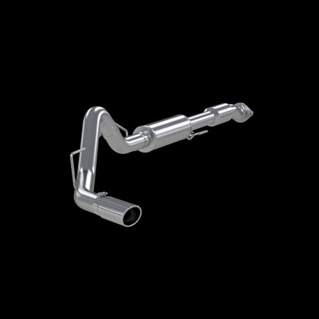 ~(47 lbs. 46X16X12)~ 2011-2014 Ford F-150 Raptor 6.2L CC-SB / EC-SB Aluminized Steel  3.5in Cat Back Single