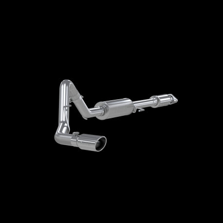 ~(57 lbs. 46X16X12)~ 2015-2020 Ford F-150 5.0L T409 Stainless Steel 3in  Cat Back Single Side Exit