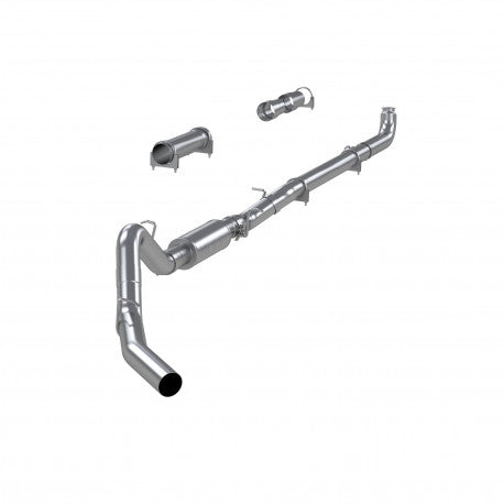 2001-2007Chevrolet GMC 2500 3500 Duramax Classic EC CC Aluminized Steel 4  Cat Back Single Side