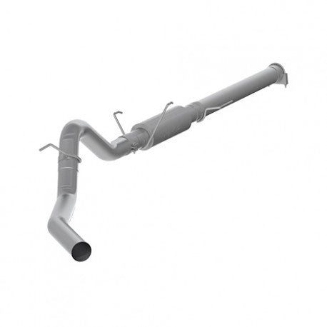 ~(56 lbs. 46X16X12)~ 2004-2007 2500 3500 Cummins 600 610 Aluminized  Steel 4 Cat Back Single Side Exit