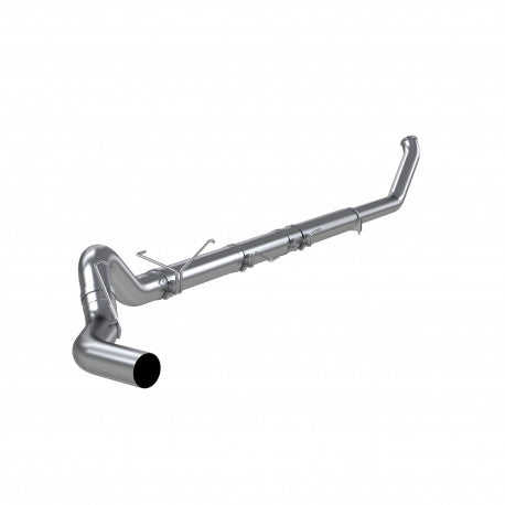 ~(88 lbs. 47X16X15)~ 2003-2004 2500 3500 Cummins Aluminized  Steel 5 Turbo Back Single Side Exit  - No Muffler Not for use on vehicles equipped with Catalytic Converter (235 hp California Model)