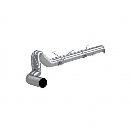 ~(57 lbs. 47X16X15)~ 2004-2007 2500 3500 Cummins (600 610) Aluminized  Steel 5 Cat Back  Single Side Exit  - No Muffler