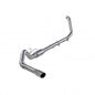 ~(80 lbs. 47X16X15)~ 1999-2003 Ford F-250 350 7.3L Powerstroke Aluminized Steel 4in Turbo Back Single Side Exit   not for use on vehicles equipped with catalytic converters