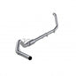 ~(71 lbs. 47X16X13)~ 1999-2003 F-250 350 7.3L Aluminized  Steel  4 Turbo Back Single Side Exit Not for use on vehicles equipped with Catalytic Converter.   not for use on vehicles equipped with catalytic converters