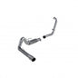 ~(63.6 lbs. 60X19X14)~ 2003-2005 Ford Excursion 6.0L Aluminized Steel 4in Turbo Back Single Side (Stock Cat) Exit