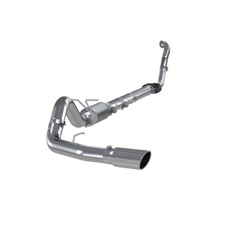 ~(78 lbs. 60X19X14)~ 1994-1997 Ford F-250/350 7.3L Powerstroke T409 Stainless Steel 4in Turbo Back Single Side Exit (3in downpipe)