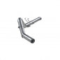 ~(43 lbs. 46X16X12)~ 2008-2010 F-250 350 450 6.4L Aluminized  Steel 4 Filter Back Single Side Exit