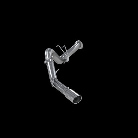 ~(40 lbs. 46X16X12)~ 2011-2016 Ford F-250/350/450 6.7L T409 Stainless Steel 4in Filter Back Single Side Exit