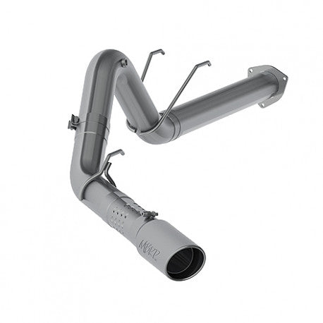 ~(49 lbs. 46X16X10)~ 2017-2020 Ford F-250/350/450 6.7L ex. Reg Cab T409 Stainless Steel5in Filter Back Single
