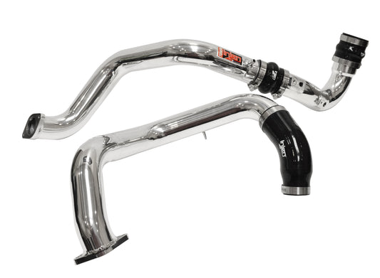 ~(8 lbs. 41X11X11)~ High flow Intercooler piping kit only. Includes hot and cold side intercooler pipes. 100% Direct bolt-on. CNC machined flanged ends and sensor adapters to bolt to the factory intercooler utilizing the O.E. hardware O-rings and sensors.